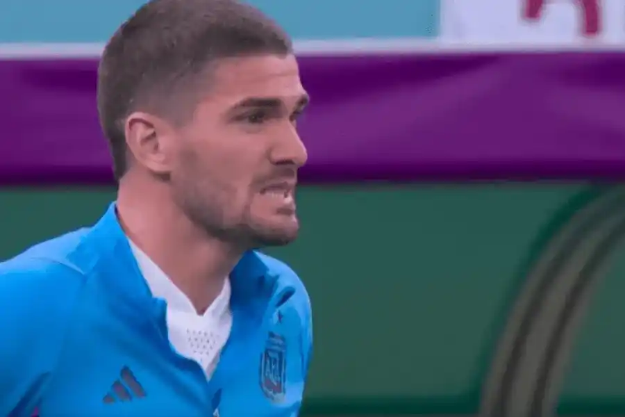 Posteó De Paul: "Por ustedes, por nosotros, por nuestro país"