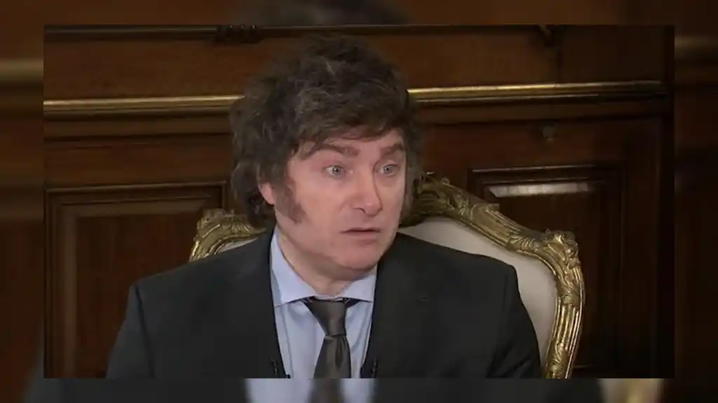 El presidente Javier Milei