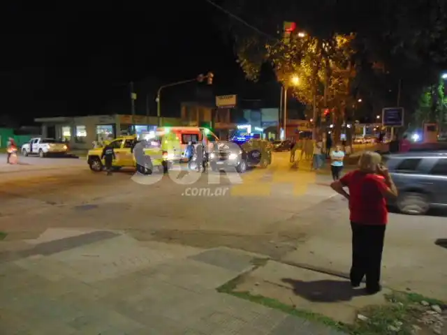 Venado Tuerto: joven hospitalizada tras sufrir un accidente de tránsito
