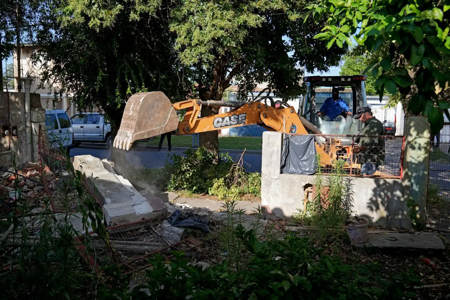 Derribaron un nuevo búnker de venta de drogas en barrio Las Flores de Rosario y ya son 102 los inactivados en Santa Fe