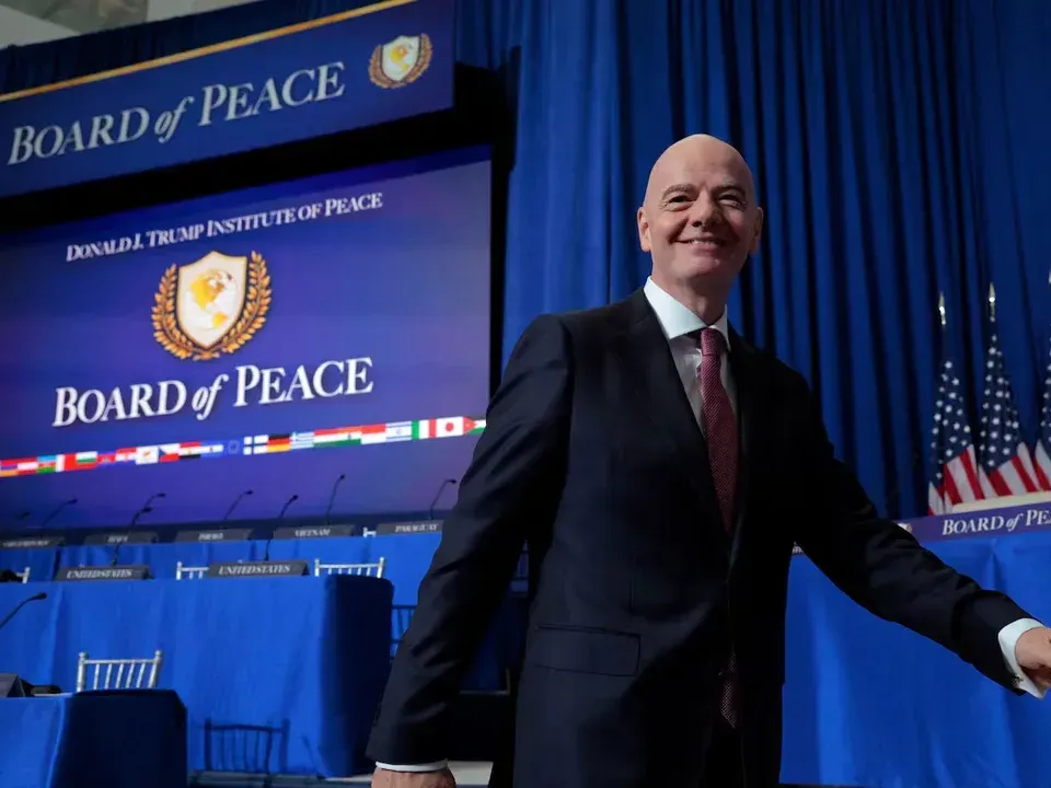 Infantino y un anuncio importante para reconstruir Gaza. Foto: FIFA