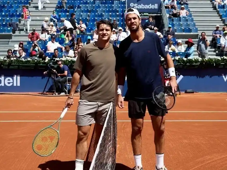 Ugo Carabelli debutó con una gran victoria ante el ruso Khachanov en el ATP de Barcelona.