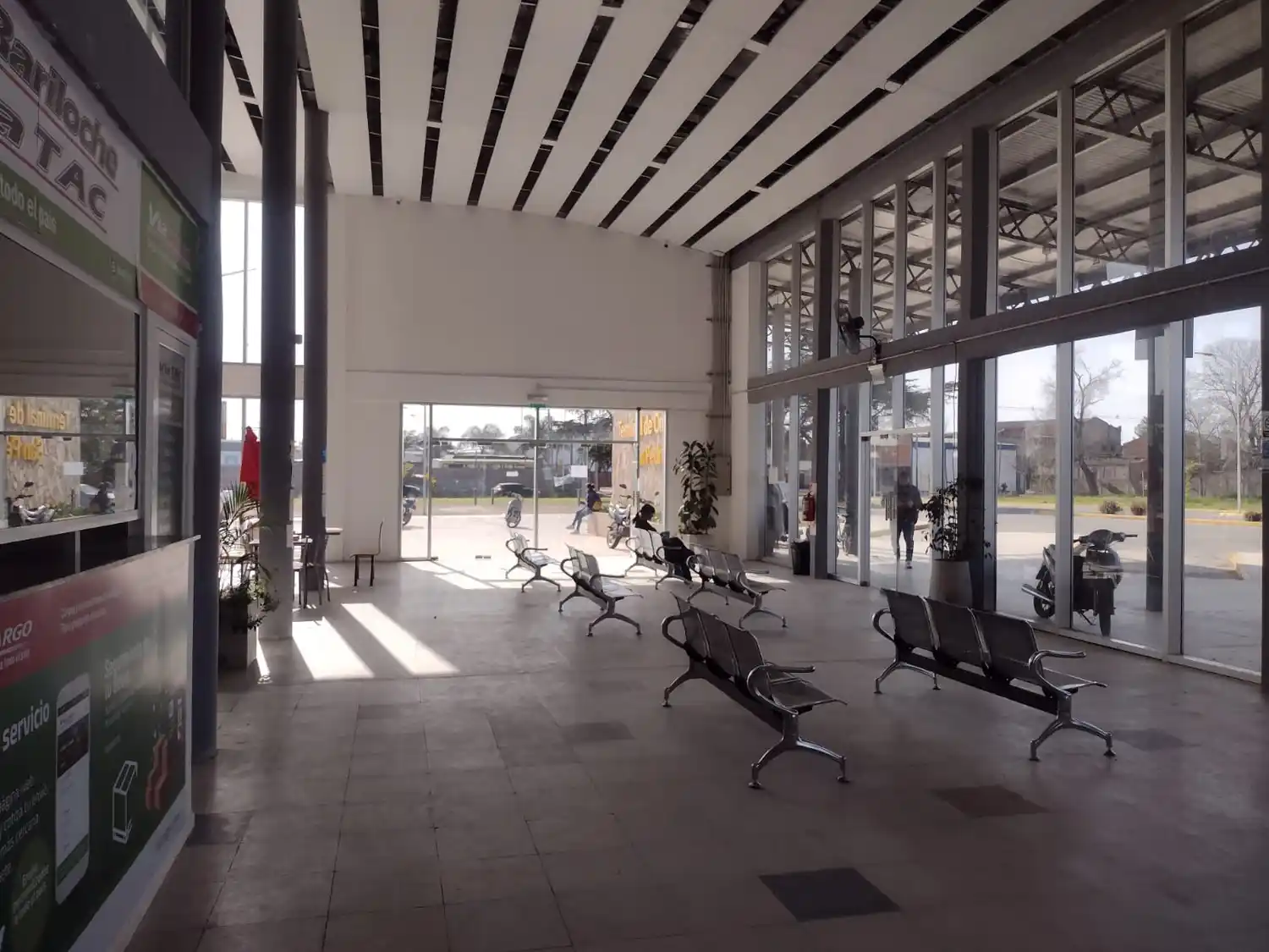 La Nueva Terminal, una postal de la desidia.