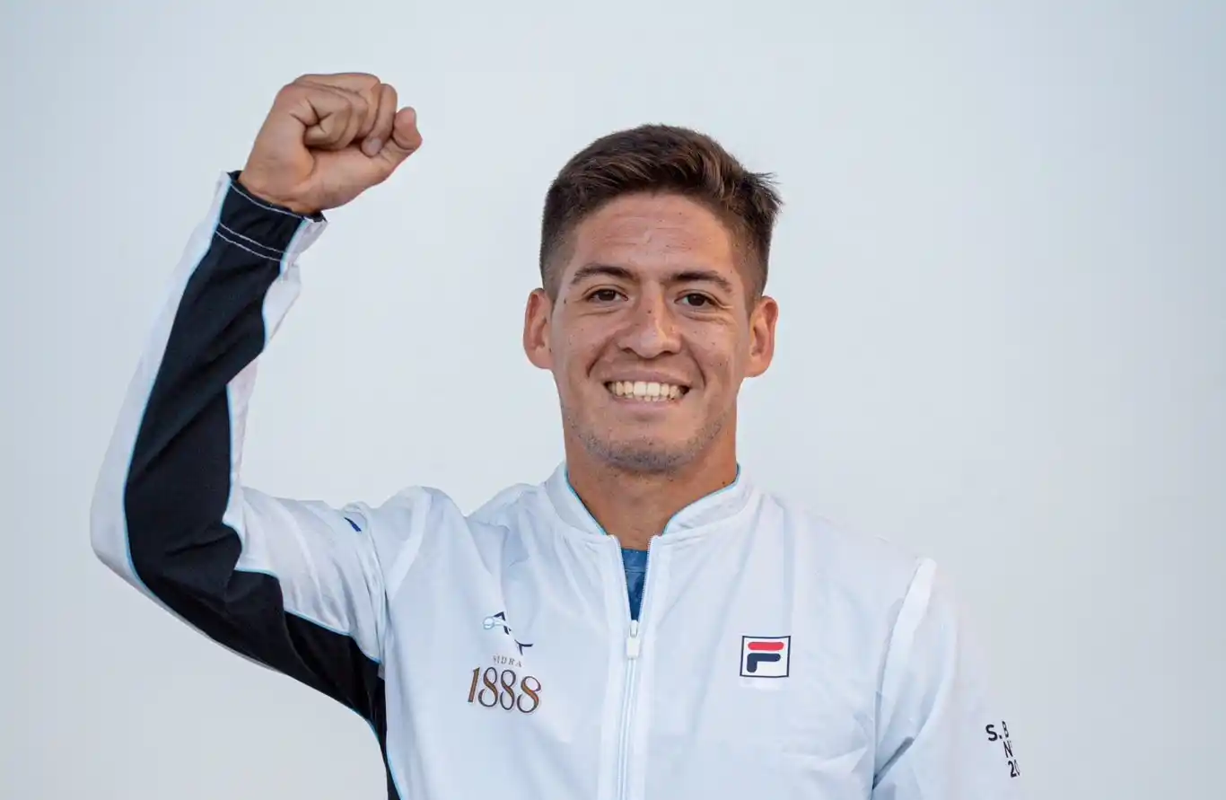 Sebastián Báez, posicionado 28° en el ránking ATP