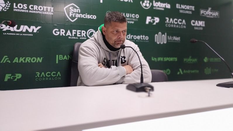 Sergio Maza, DT de Sportivo.