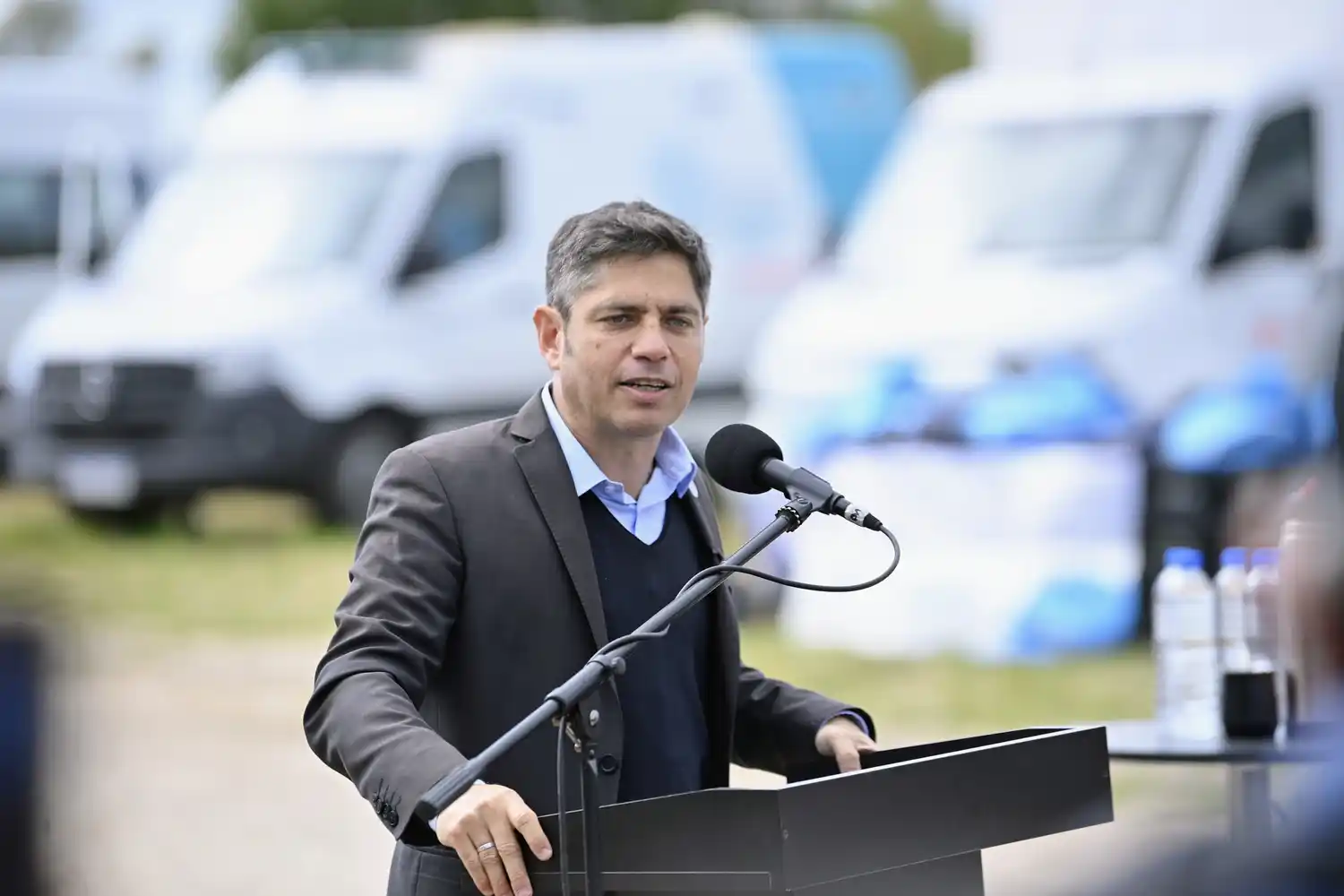 Kicillof en De La Garma