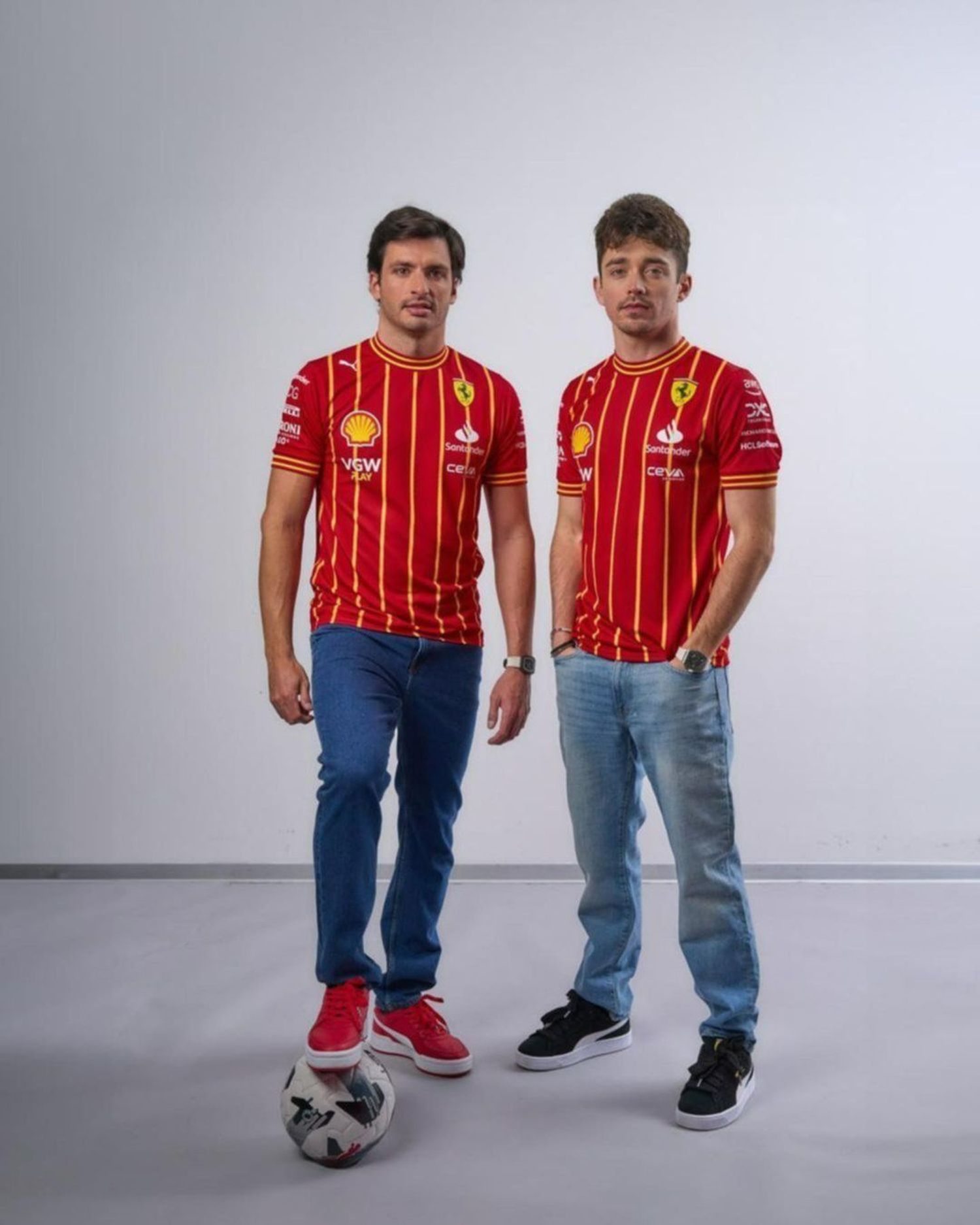 El polémico enfrentamiento entre Leclerc y Sainz en Ferrari