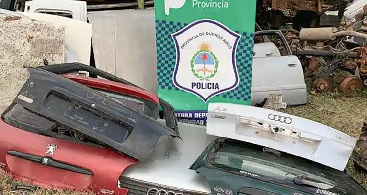 Un desarmadero en Baradero alimenta las sospechas sobre una red de robacoches