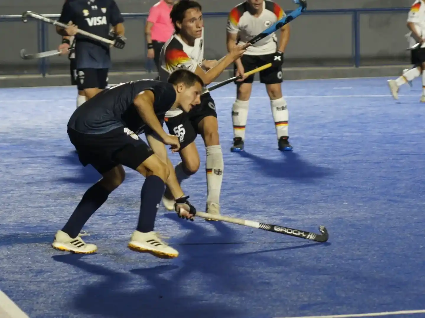 Tomás Ballini, listo para el debut ante Venezuela.