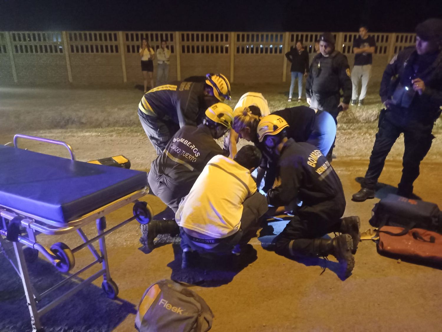 El paciente falleció en el Hospital Gutiérrez, producto de las heridas sufridas.