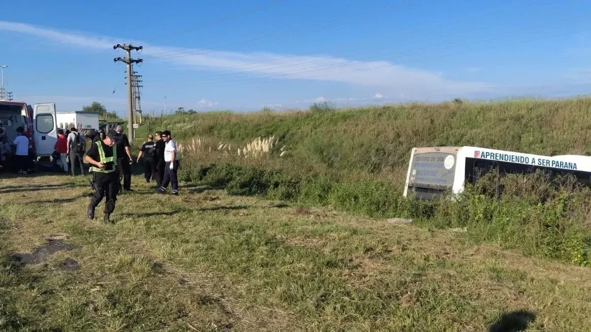 El siniestro motivó un importante operativo de rescate. Foto: Gentileza