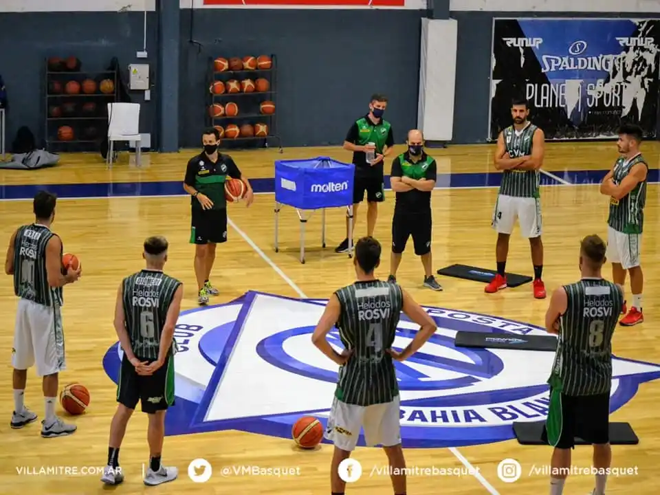 Se confirmó el inicio de la Liga Argentina y Franco Amigo inició los entrenamientos con Villa Mitre de Bahía Blanca