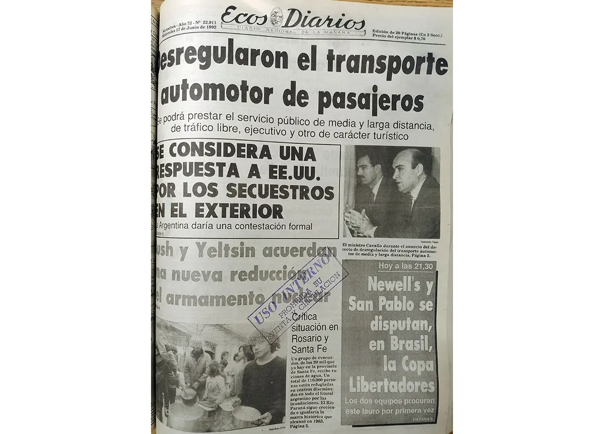 Jueves 18 de Junio de 1992