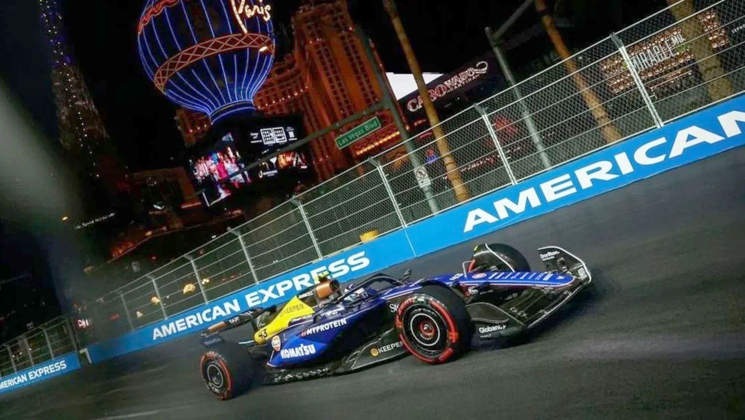 F1: Colapinto se recuperó tras el accidente y Max Verstappen se coronó campeón en Las Vegas