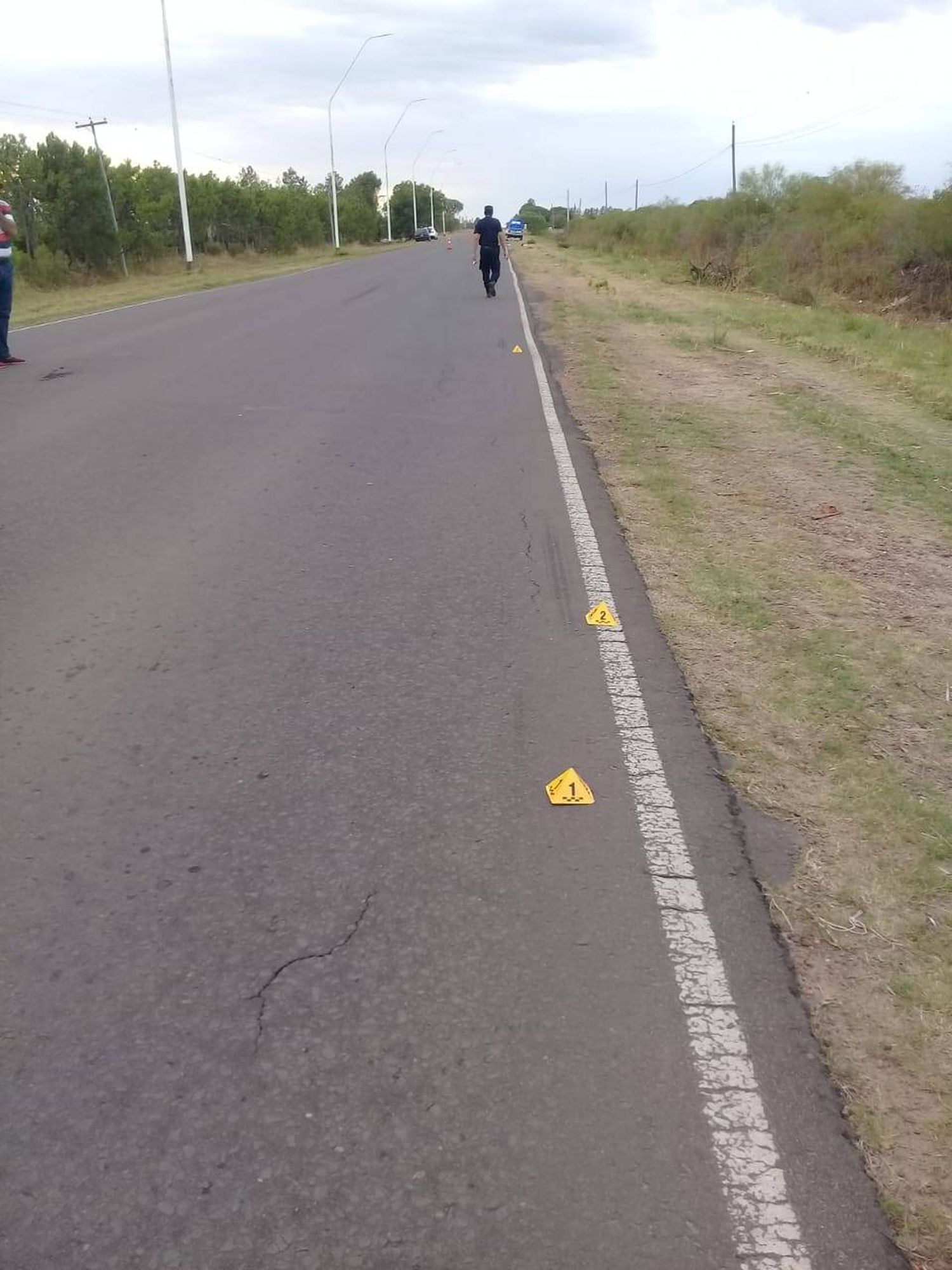 Un ciclista perdió la vida en un accidente de tránsito 