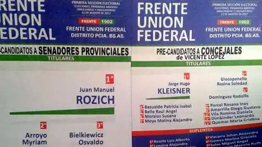 Insólito: Cuál es la lista que no recibió votos ni de sus propios candidatos