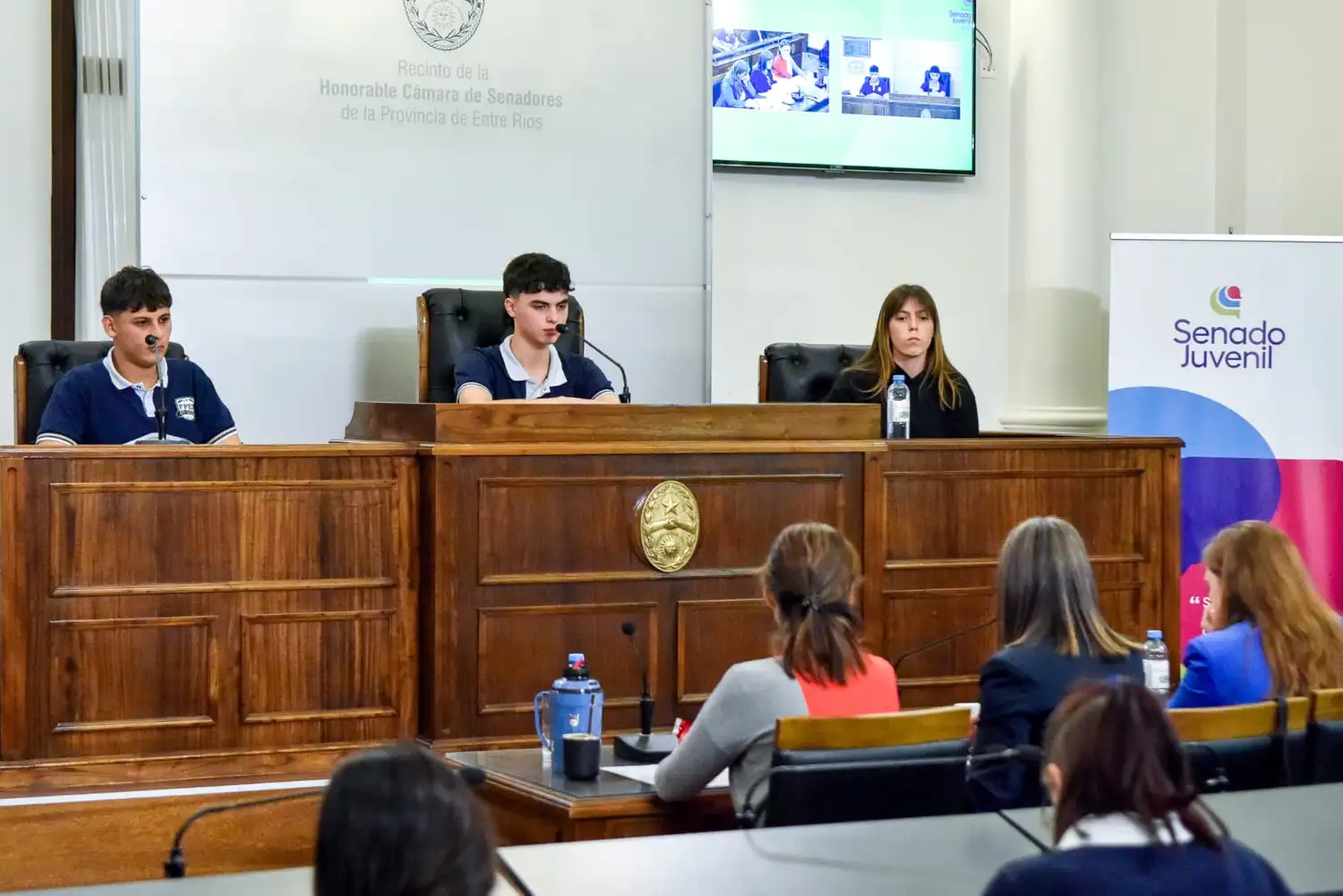 Un colegio de la ciudad, representando al Dpto. Gualeguaychú, participará del Senado Juvenil Entrerriano