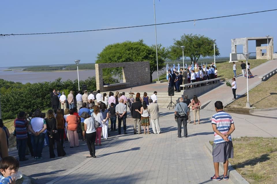 En Punta Gorda rememoraron la Batalla de Caseros y San Lorenzo