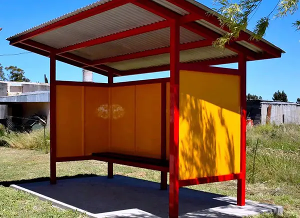 Mantenimiento de espacios  públicos en San Cayetano