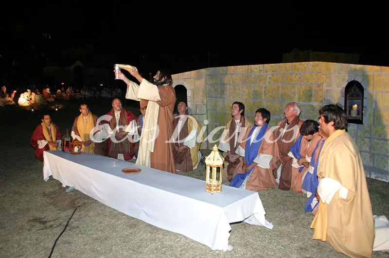 “La Pasión viviente de Jesús” junto al río