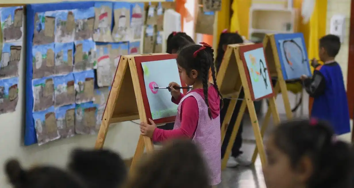 En Santa Fe hay un total de 108.319 niños y niñas, y 6.409 docentes en el Nivel Inicial. Crédito: Pablo Aguirre