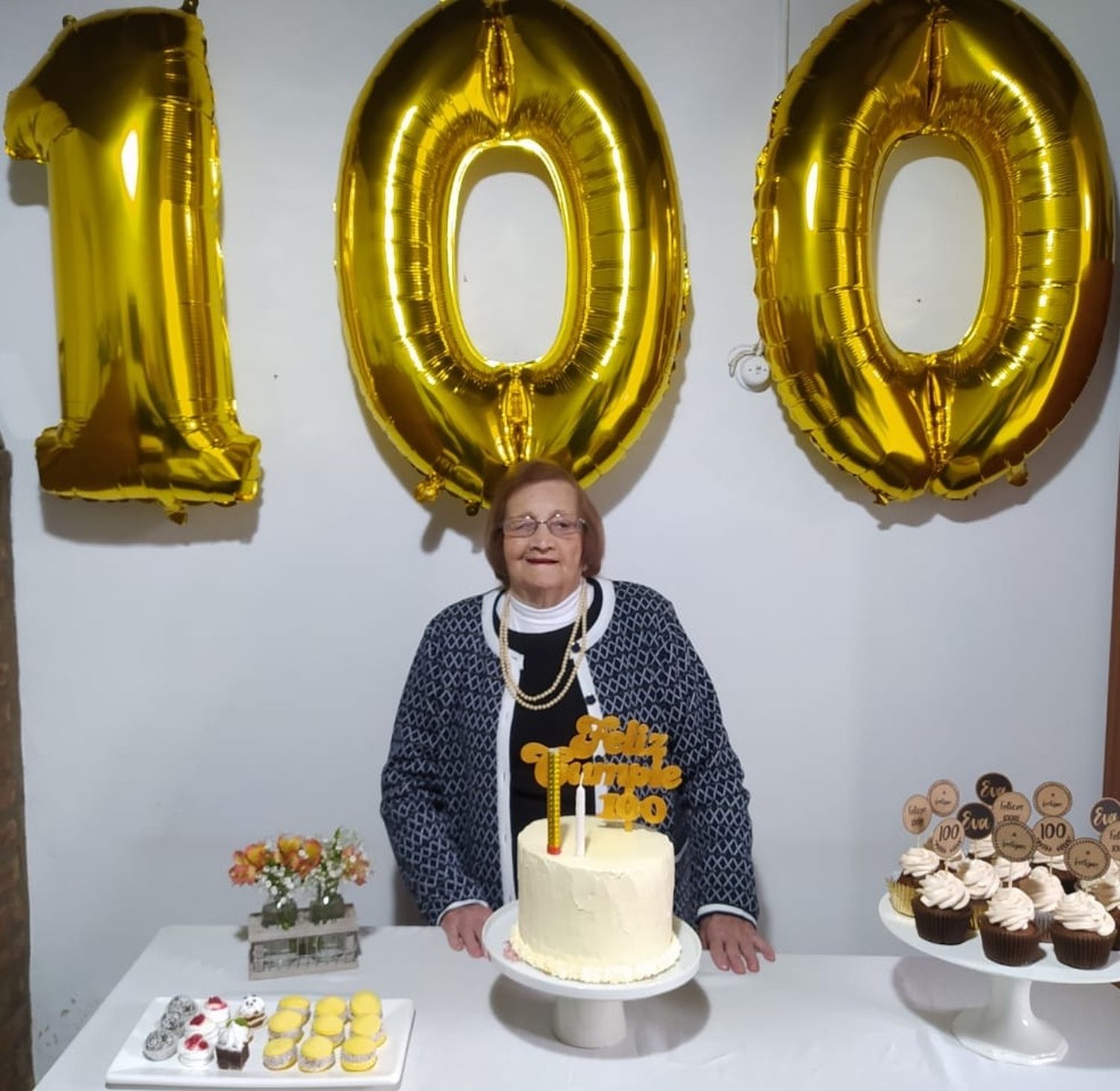 Cumplió 100 años la velense más longeva