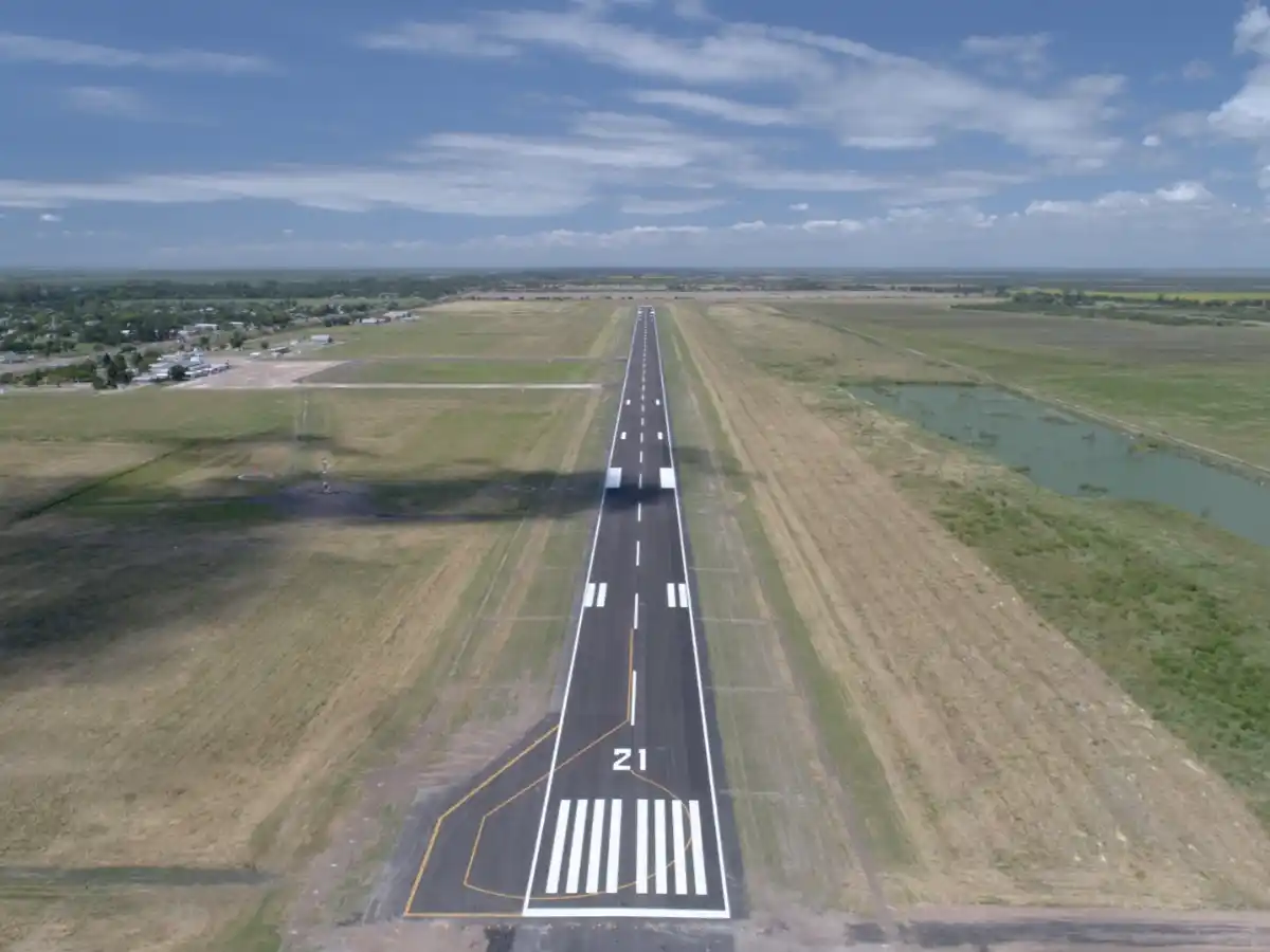 Reabrió el aeropuerto de Sauce Viejo