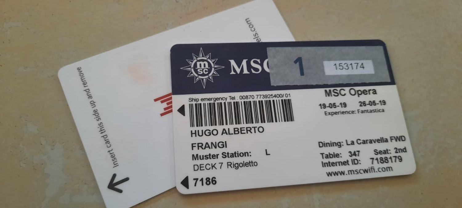 Tarjetas encontradas