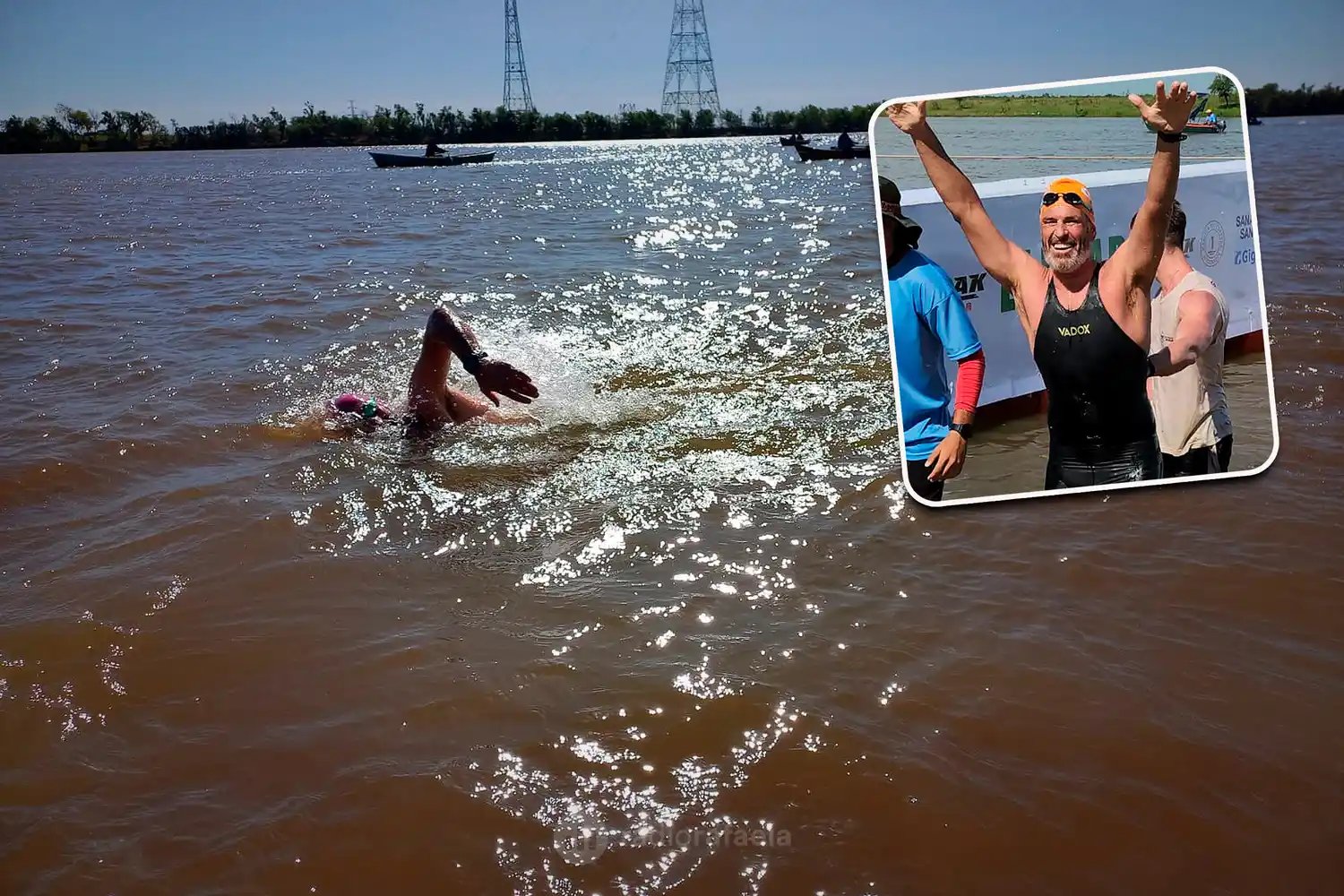 "Tenés que luchar con la cabeza": el gran desafío de un rafaelino en la Maratón Río Coronda Aficionados