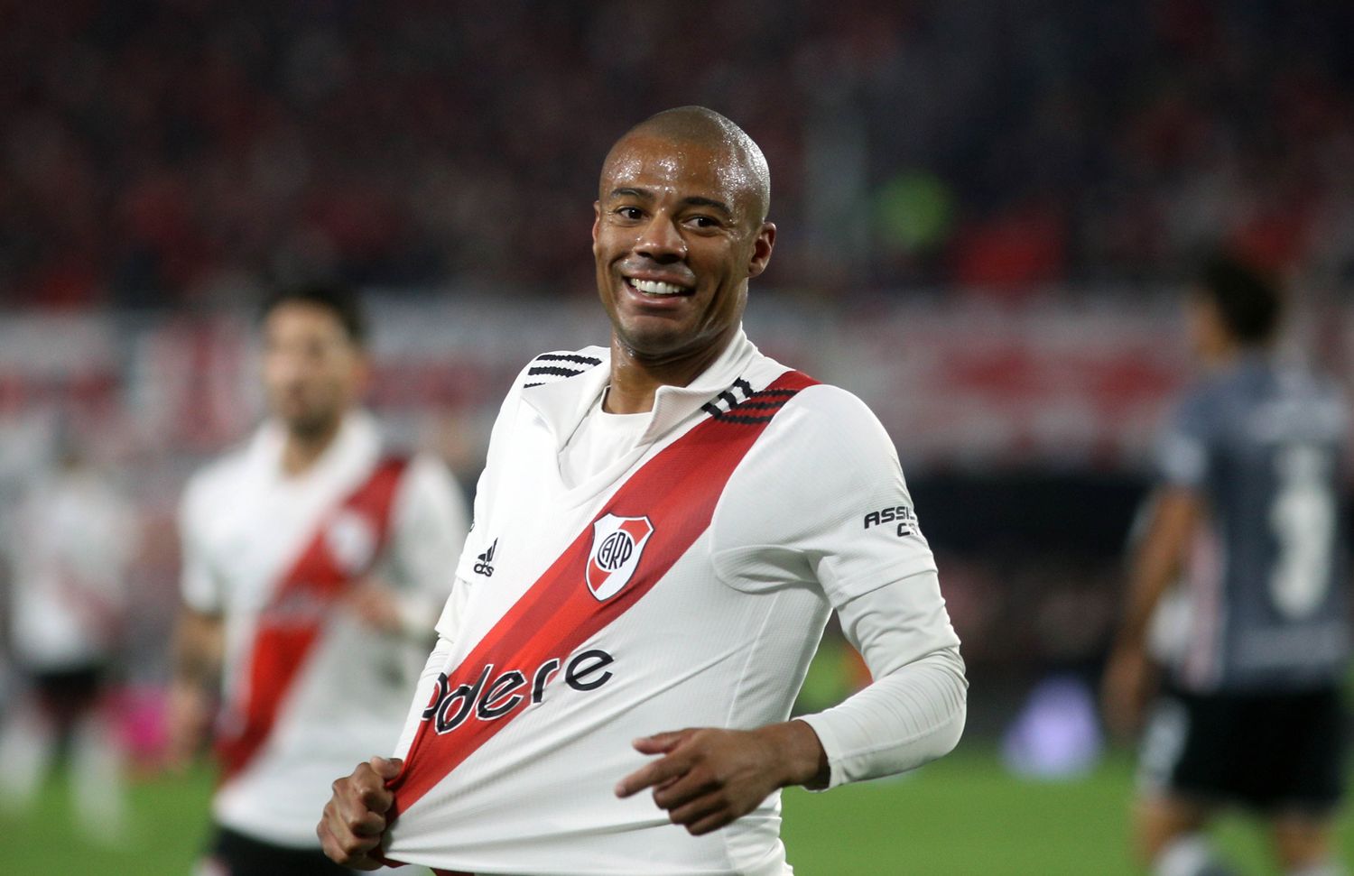 El uruguayo De la Cruz alcanzó un nivel muy alto en River.