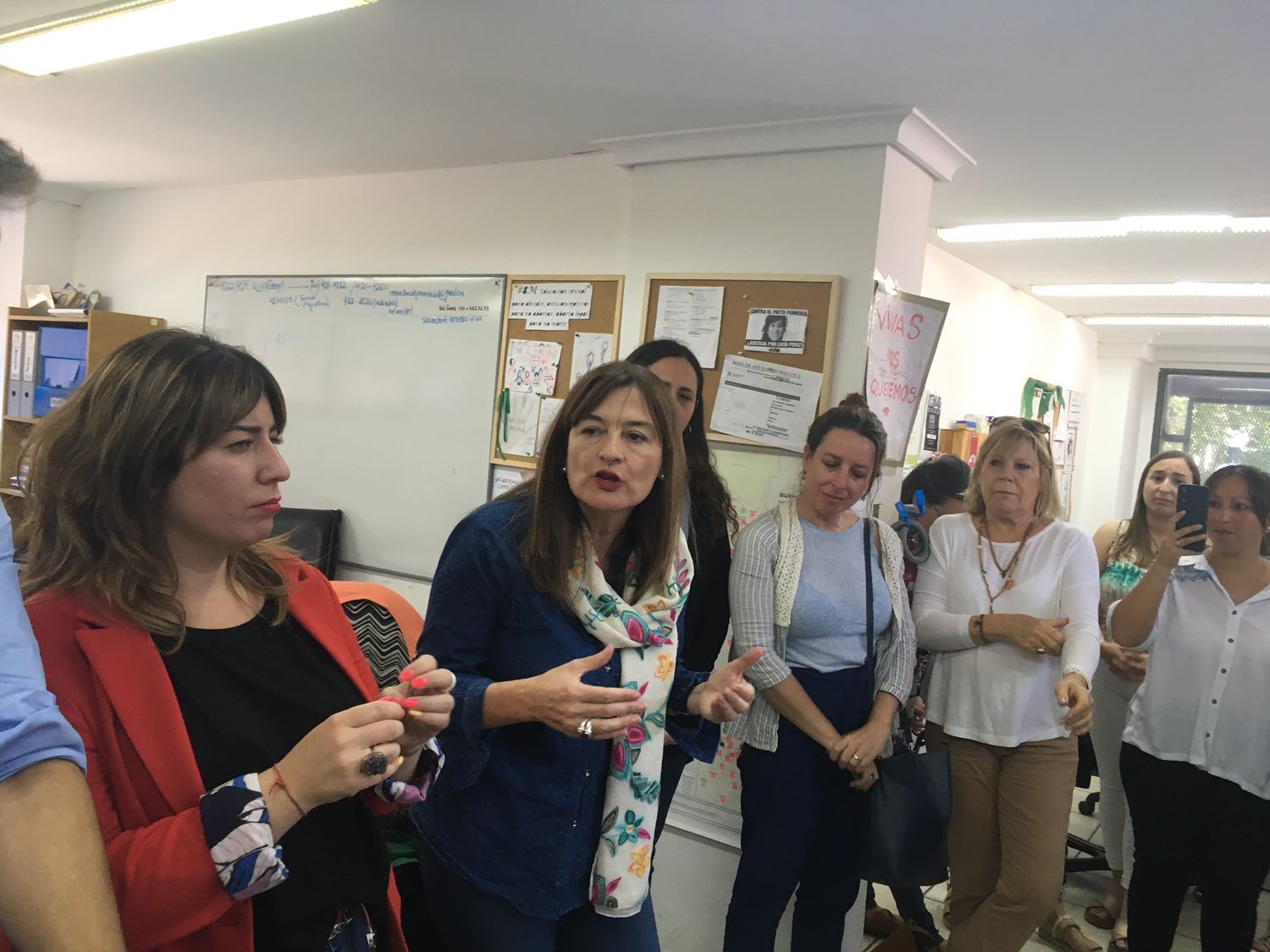 Las mujeres festejaron por su Ministerio en la Provincia 