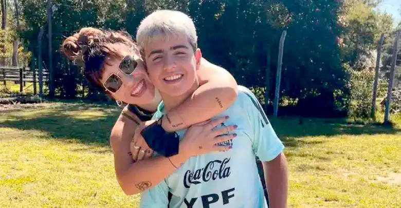 Benjamín. Y Gianinna Maradona