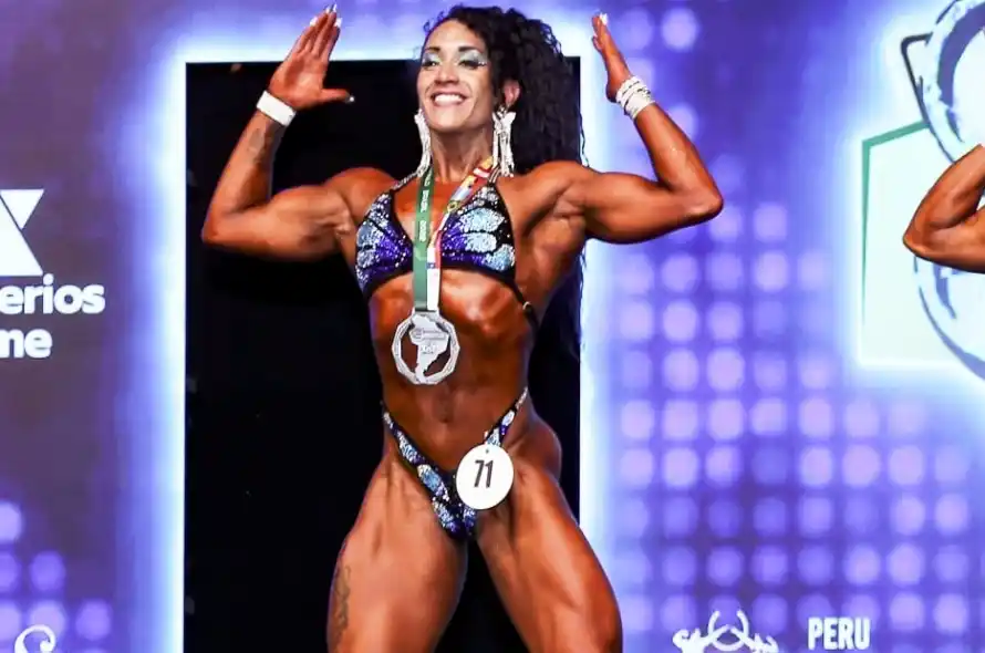 Murió una fisicoculturista argentina horas después de participar de un certamen en Brasil