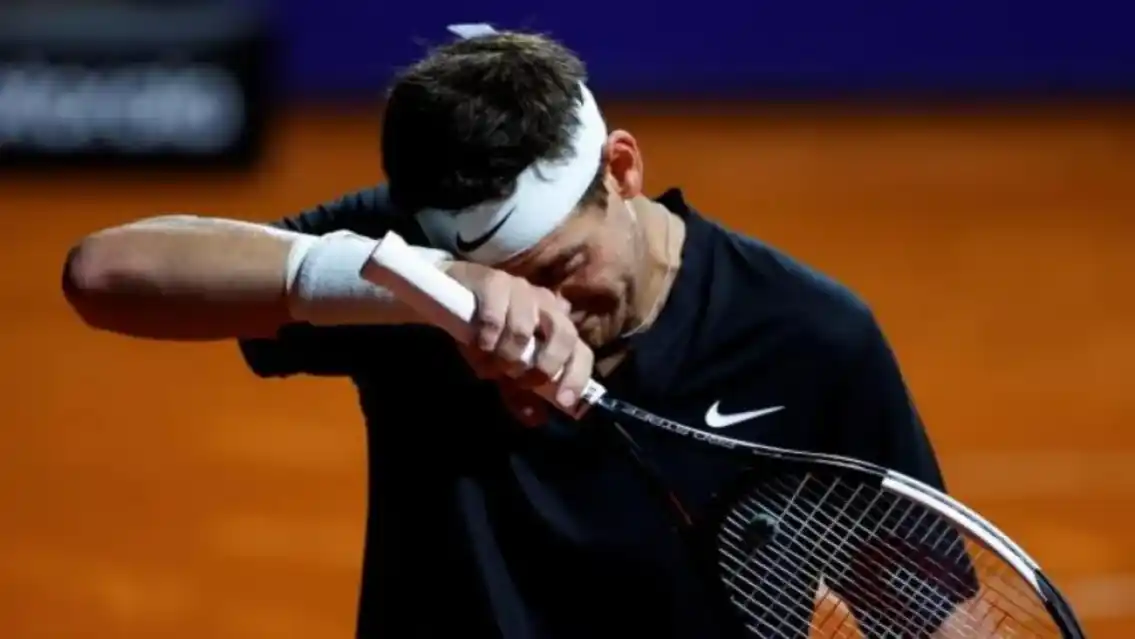 Embargaron los 6 mil dólares que ganó Del Potro en el ATP de Buenos Aires