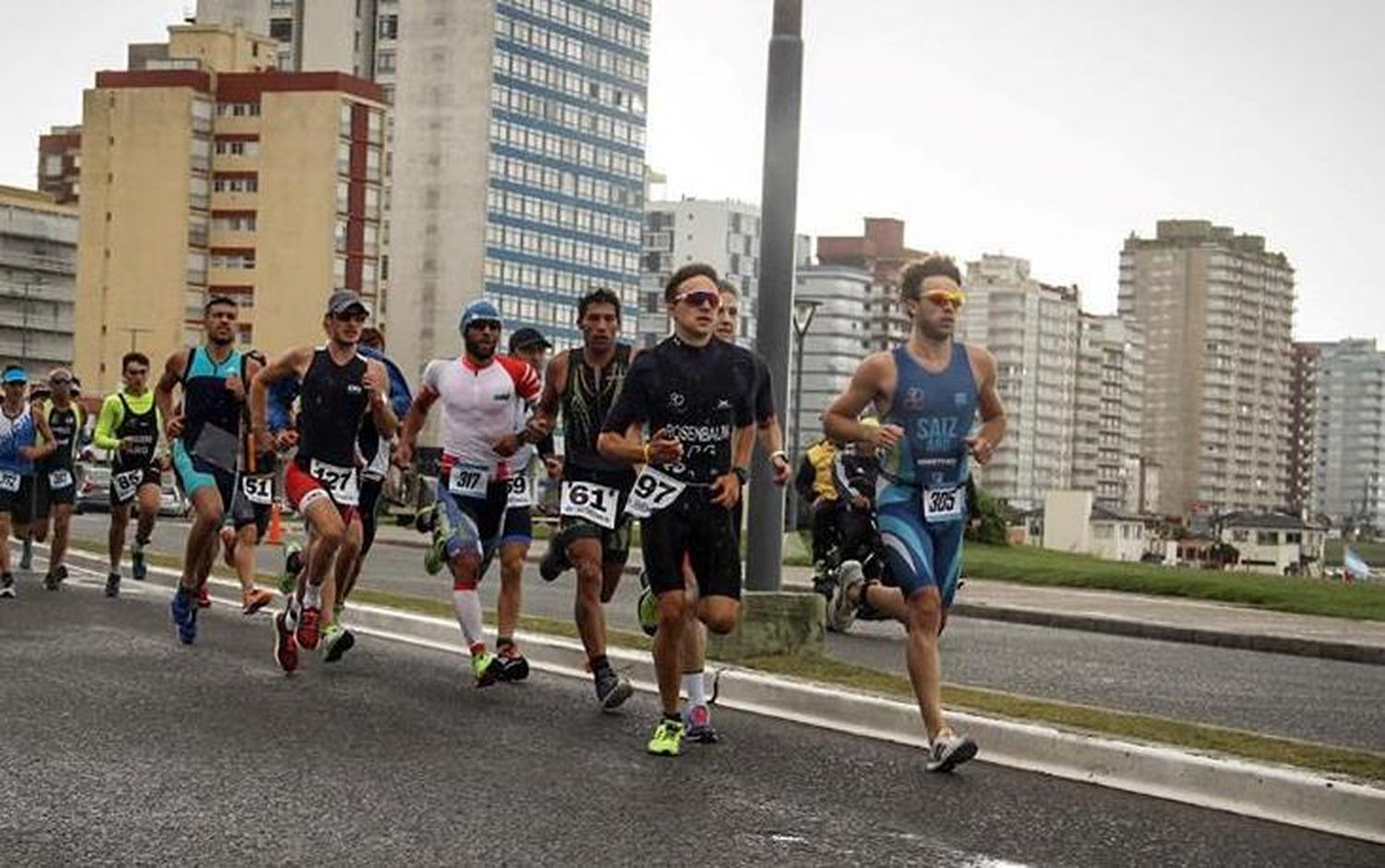 Presencia tandilense en el  Triatlón Short de Miramar