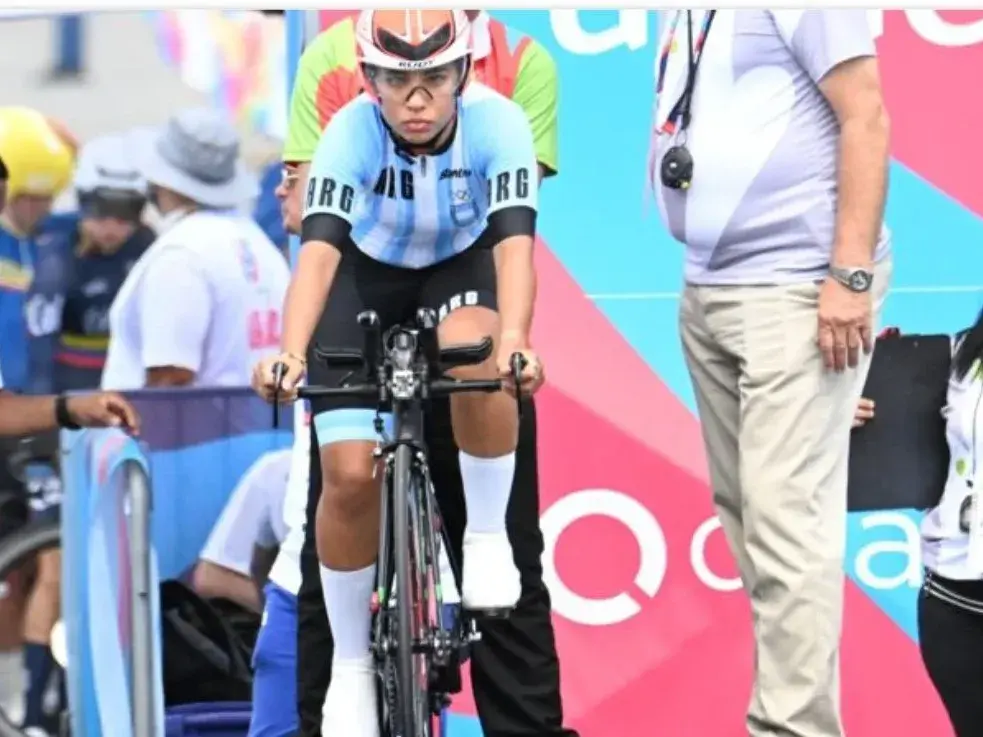 La rafaelina Ma. Julia Lambert representara al ciclsimo argentino en los Juegos Olímpicos de la Juventud en Senegal.