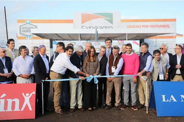 Vidal inauguró Expoagro en San Nicolás: "El campo se ha puesto nuevamente de pie"