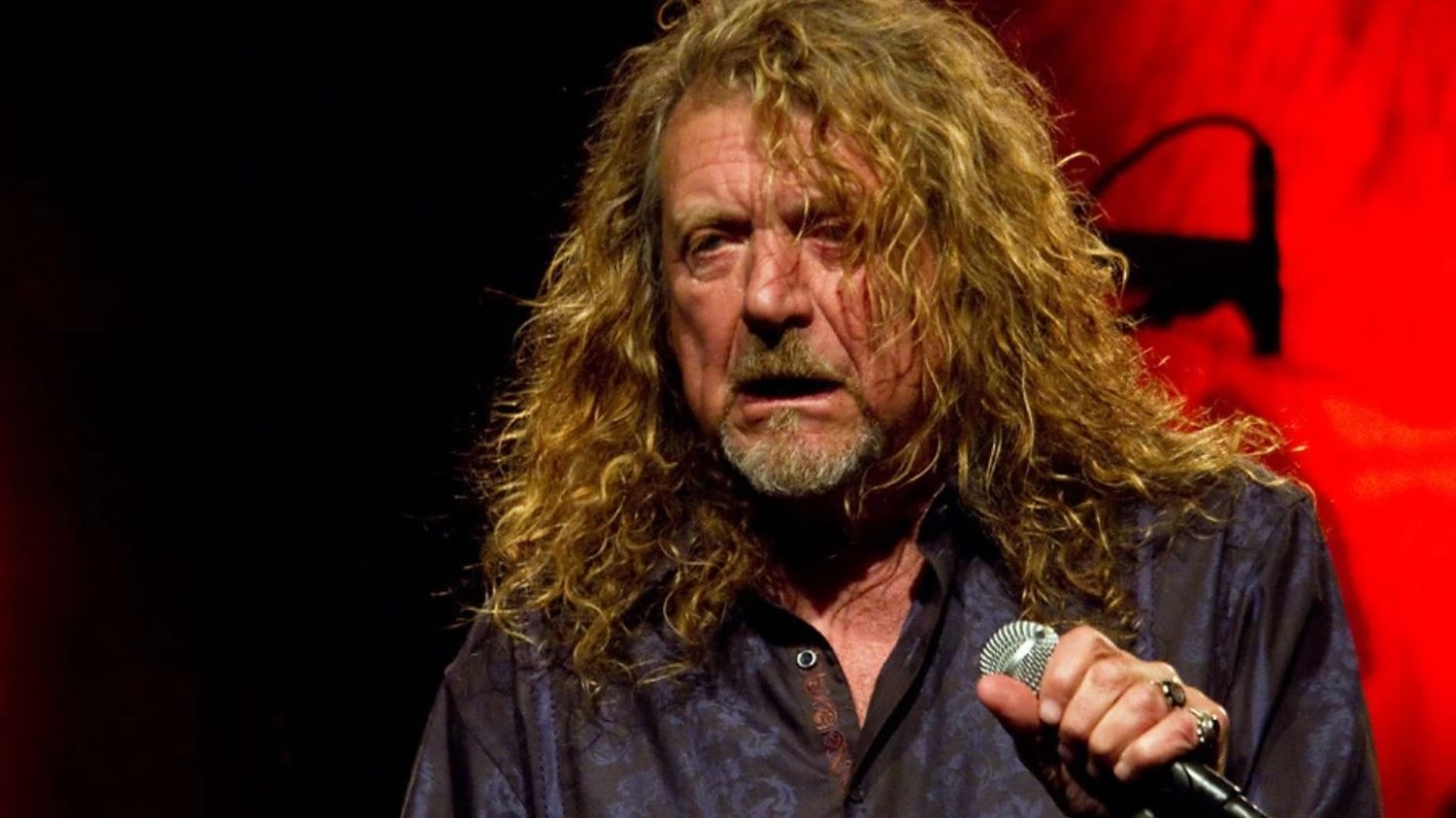 Robert Plant, cantante de "Led Zeppelin"