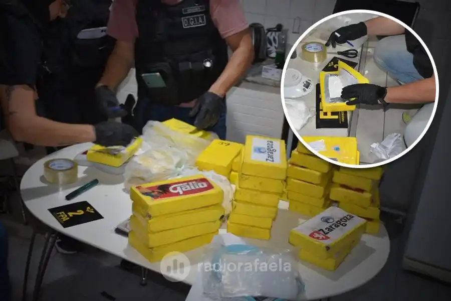 Desbarataron una banda narco liderada por un extranjero: hay ocho detenidos y 70 kilos de cocaína secuestrada
