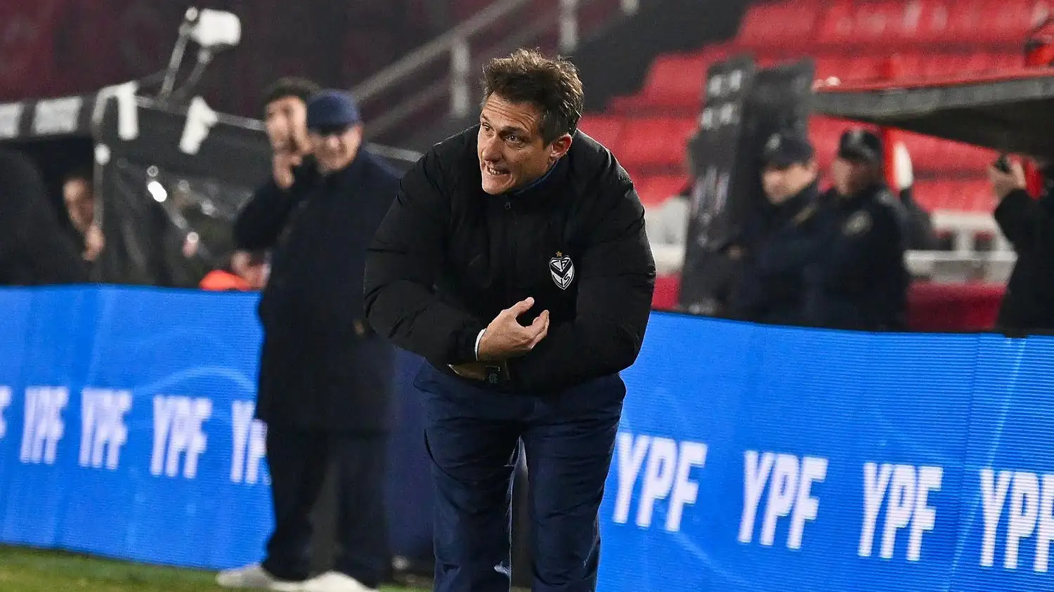Barros Schelotto, DT de Vélez.