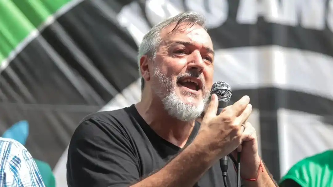 Rodolfo Aguiar, secretario general de ATE.