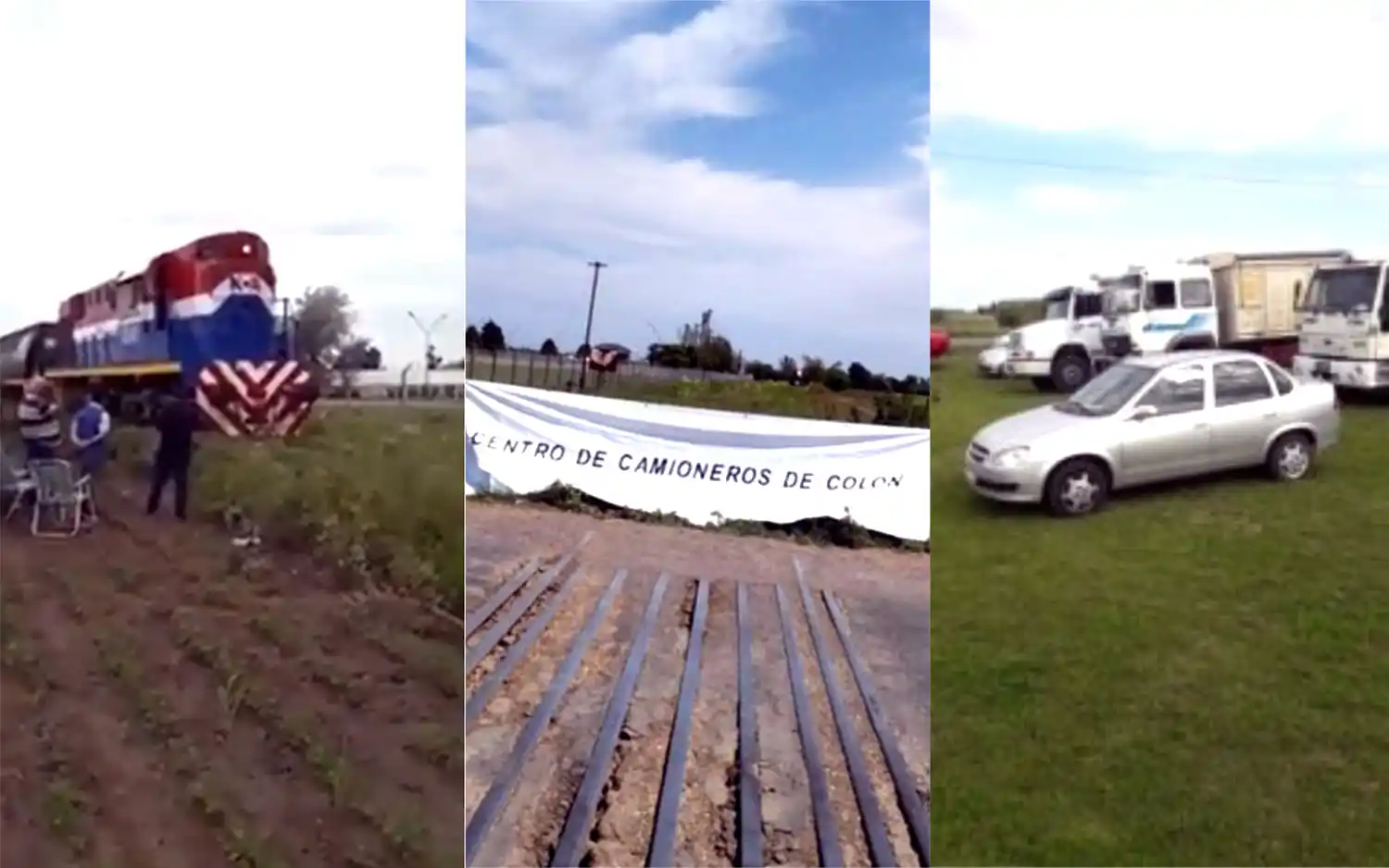 Polémica en Colón: Camioneros en conflicto con Cargill impidieron el transporte de granos en un tren carguero