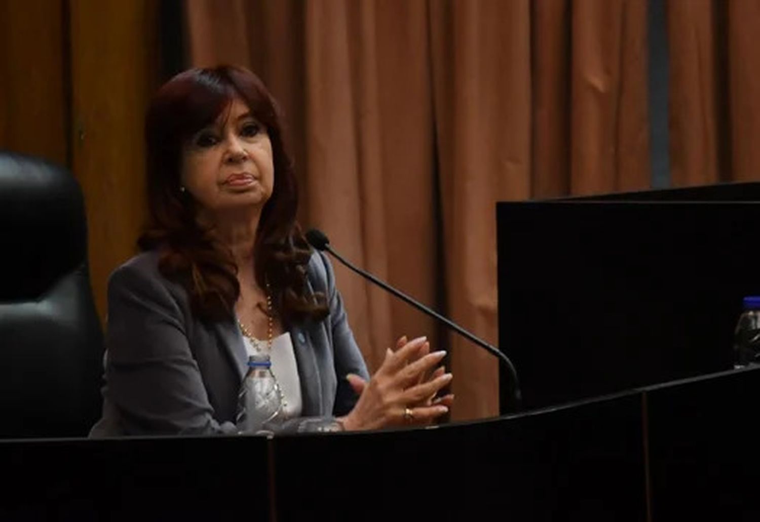 Cristina Kirchner cruzó a Milei por sus declaraciones.