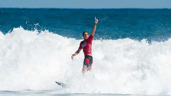 Franco Radziunas terminó 9° en los ISA World Surfing Games