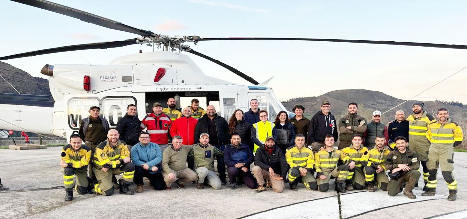 Brigadista de Entre Ríos participa en misión de capacitación en España