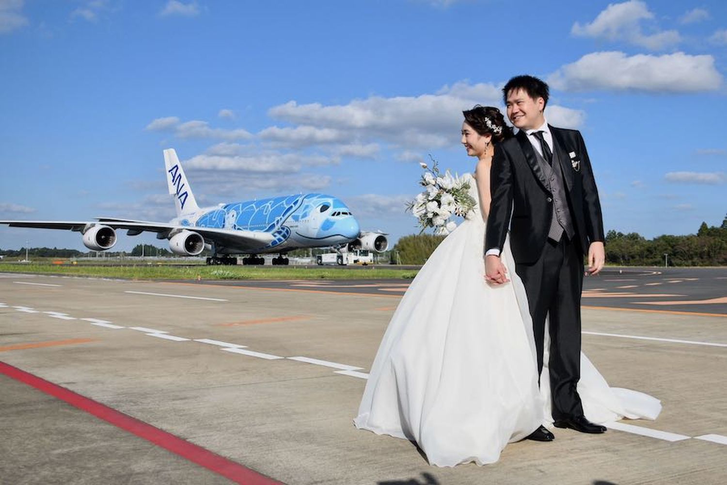 Aeropuerto de Narita ofrece sesiones de fotos para bodas