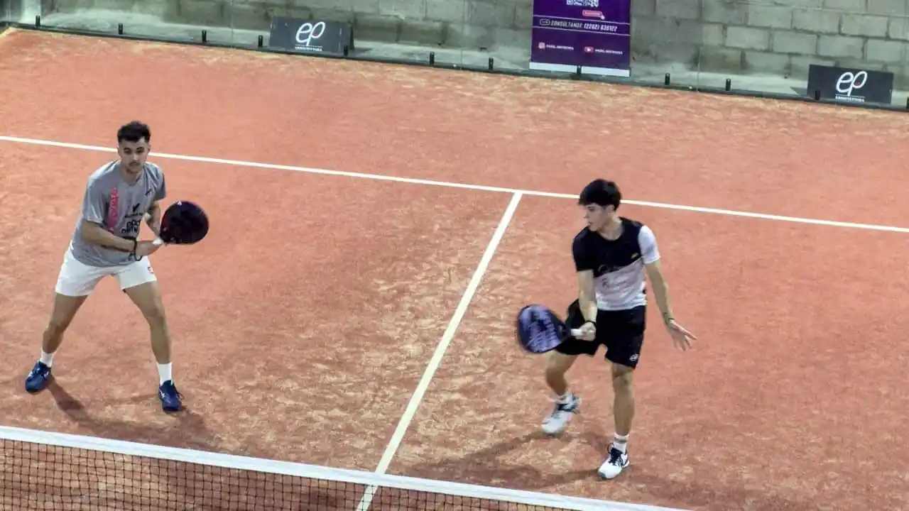 Felipe Calleja y Francisco Maier en acción. La pareja destacada