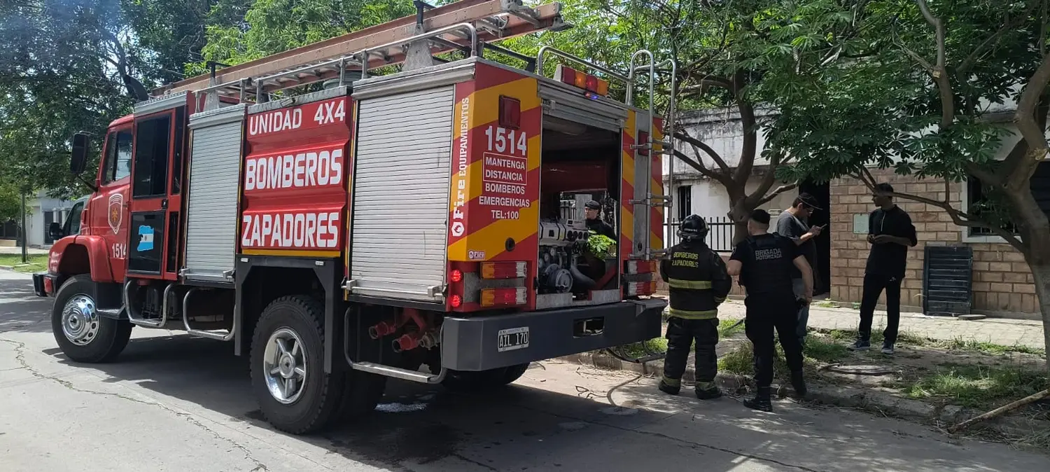 Se volvió a prender fuego en pocas horas una vivienda de Dr. Zamenhof al 200 en Rafaela