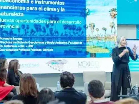Se desarrolló en el CID una jornada para debatir sobre
bioeconomía, mercados de carbono y financiamiento verde