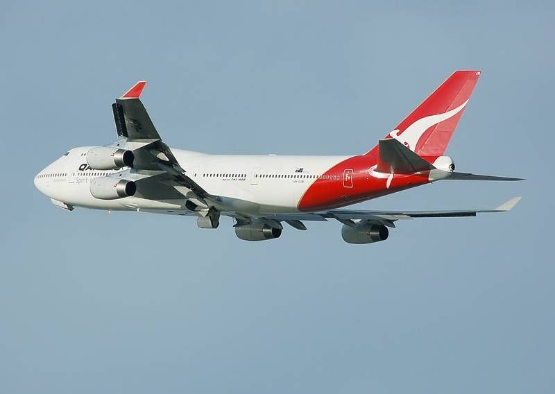 Qantas inauguró sus vuelos entre Santiago de Chile y Sydney